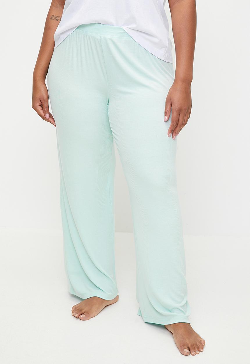 Cotton On - Plus Sleep Recovery Wide Leg Pant - Morning Mist