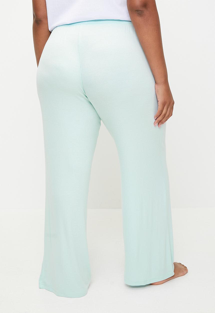 Cotton On - Plus Sleep Recovery Wide Leg Pant - Morning Mist