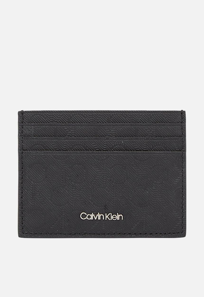 Calvin Klein - CK Must Mono Cardholder 6Cc - Twill Mono Black