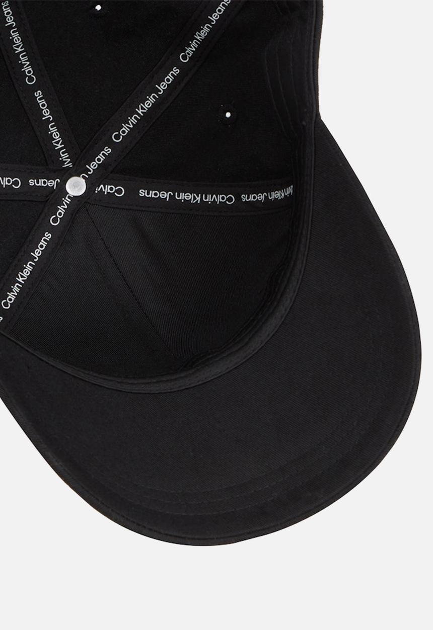 Calvin Klein - Monogram Embro Cap - Black/Mirage Gray