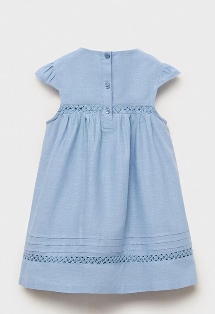 MANGO - Dress kira - light pastel blue