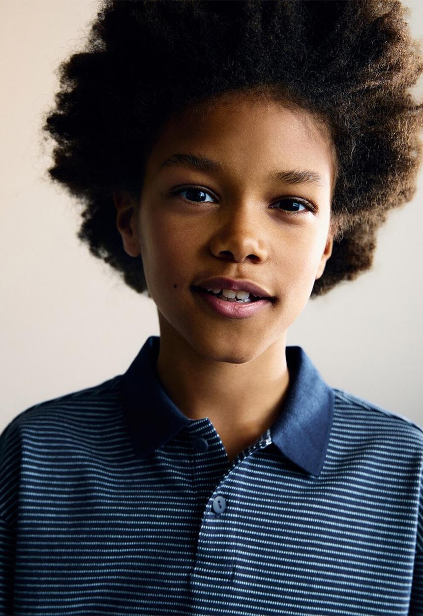 MANGO - Poloshirt sunday - navy