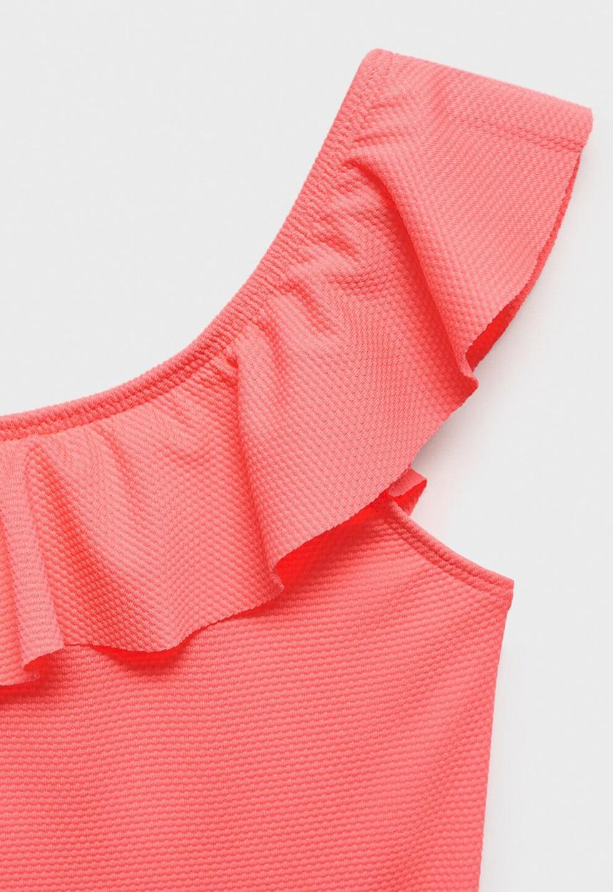 MANGO - Swimsuit coralkg - bright orange