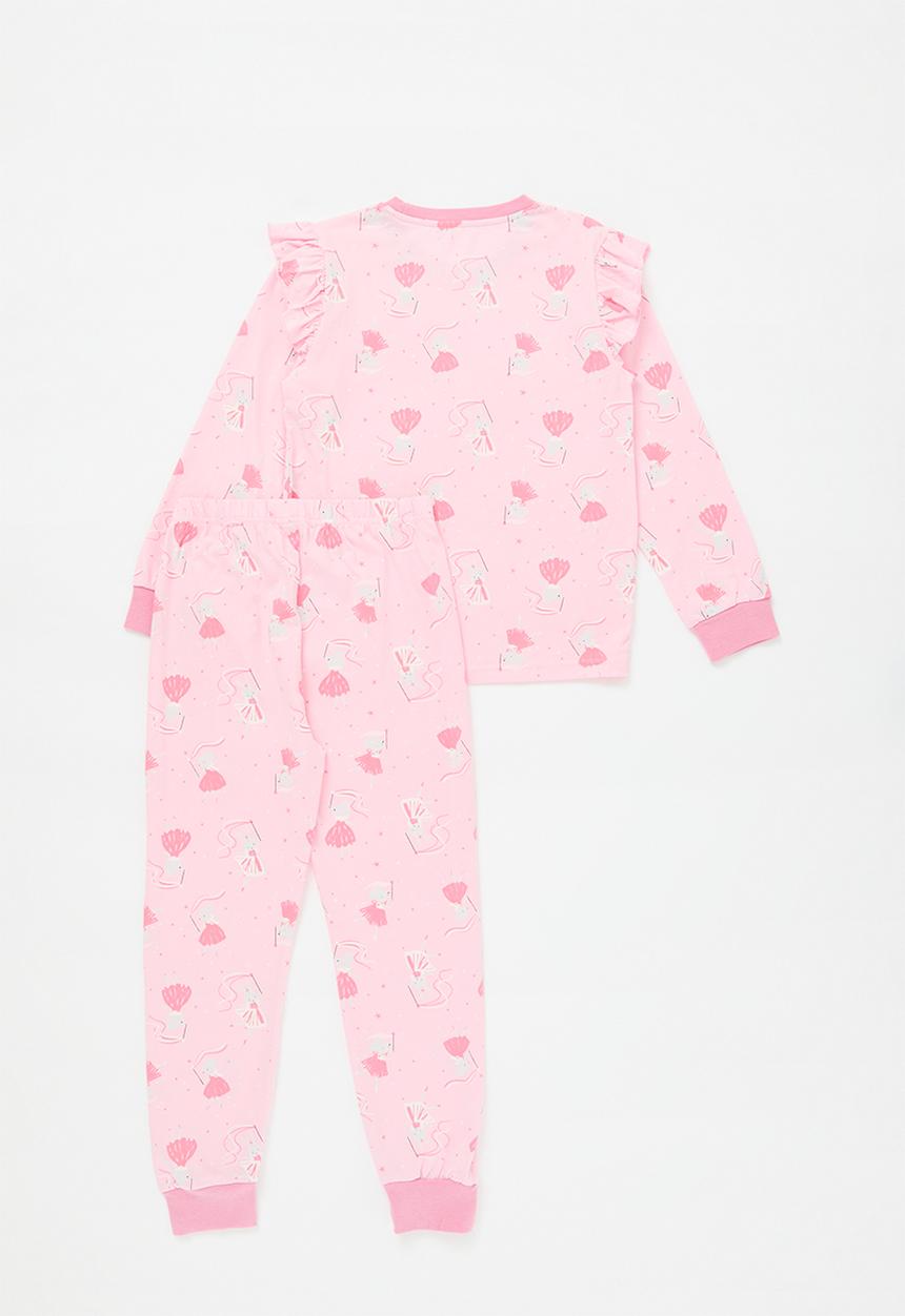 Pop Candy - Frilled pj set-pink