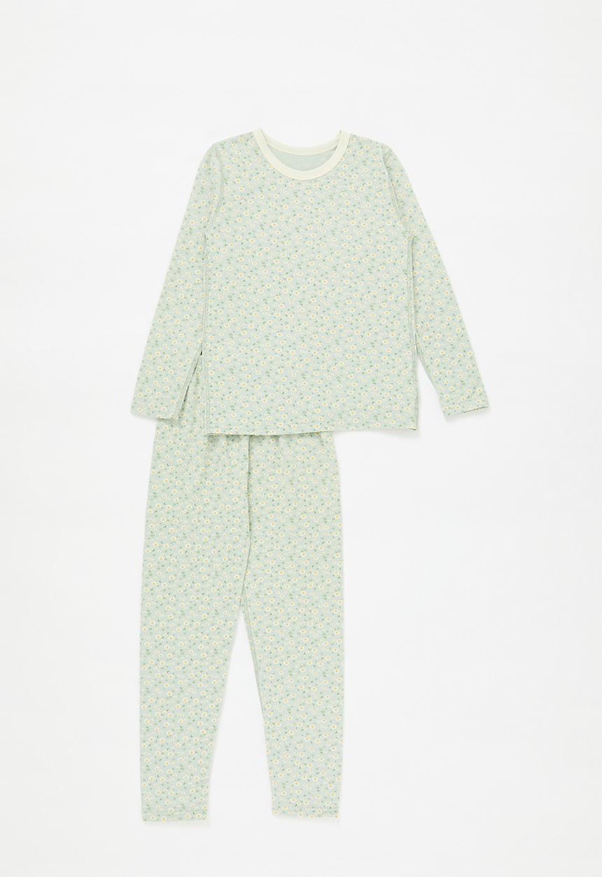 Pop Candy - Printed pj set-green