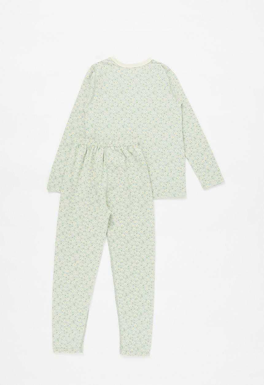 Pop Candy - Printed pj set-green
