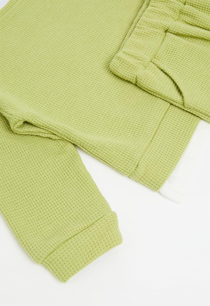 Pop Candy - Sweat top & jogger set - apple green