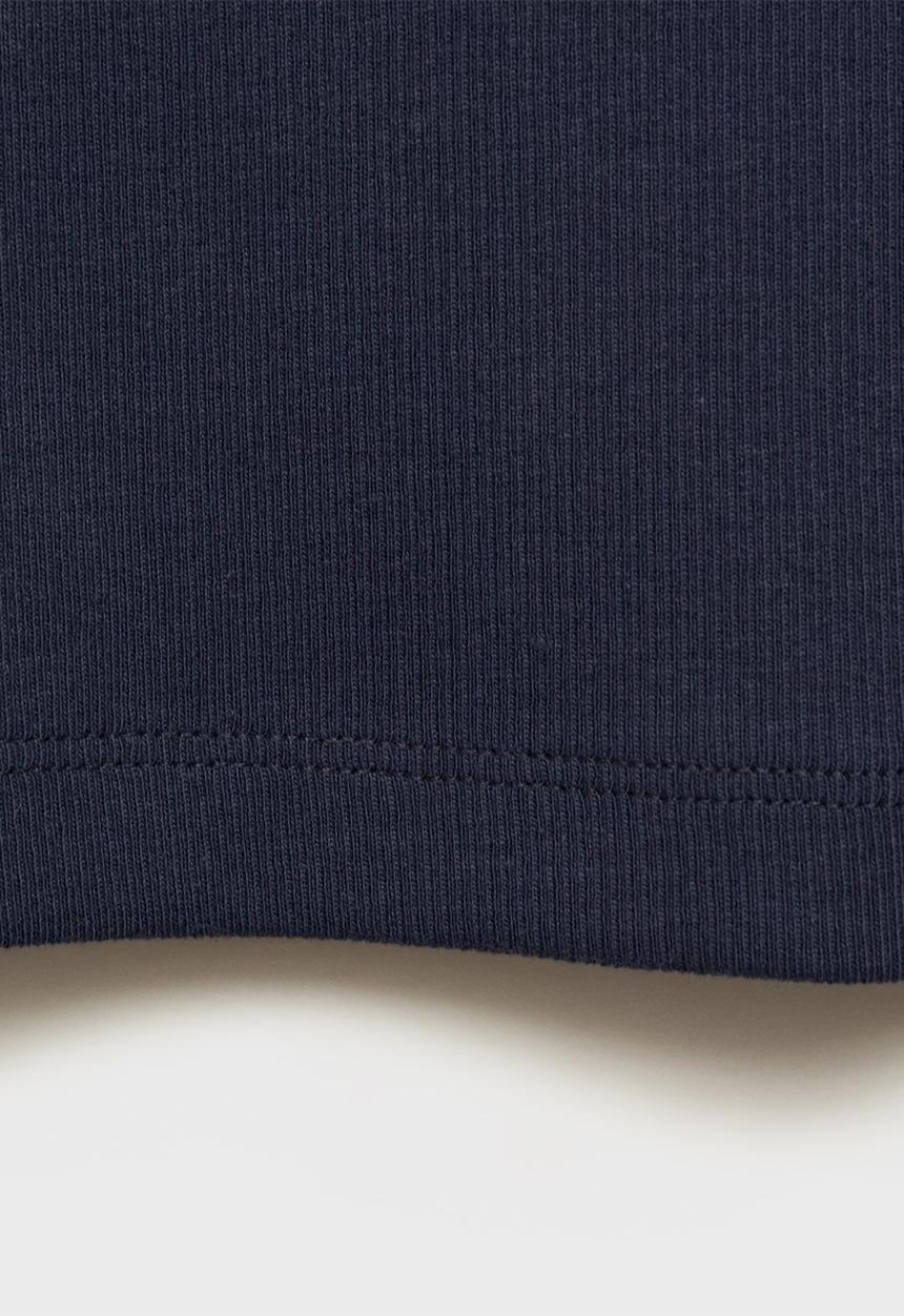 MANGO - Top rib - navy