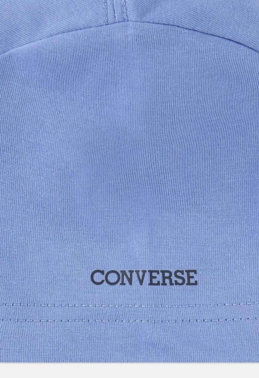 Converse - Converse dissected chuck patch tee and shorts set - birch heather