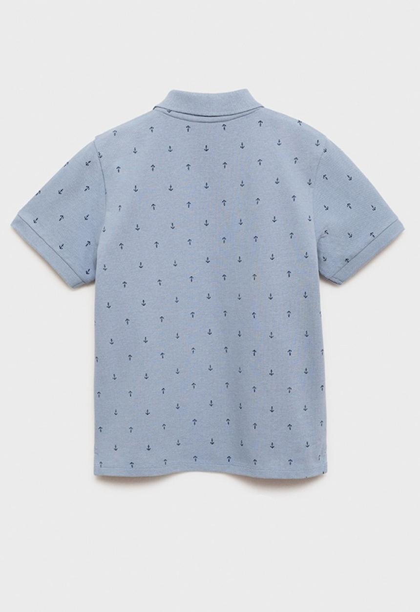 MANGO - Poloshirt javierp8 - medium blue