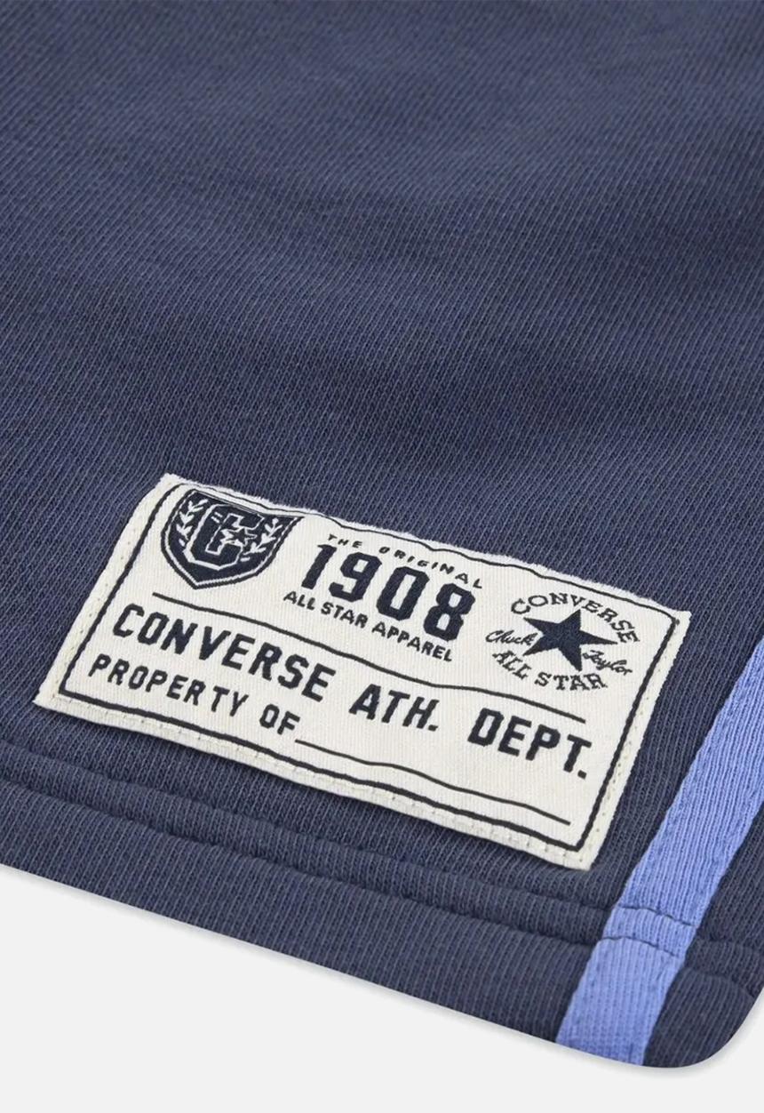 Converse - Converse retro side stripe shorts - navy