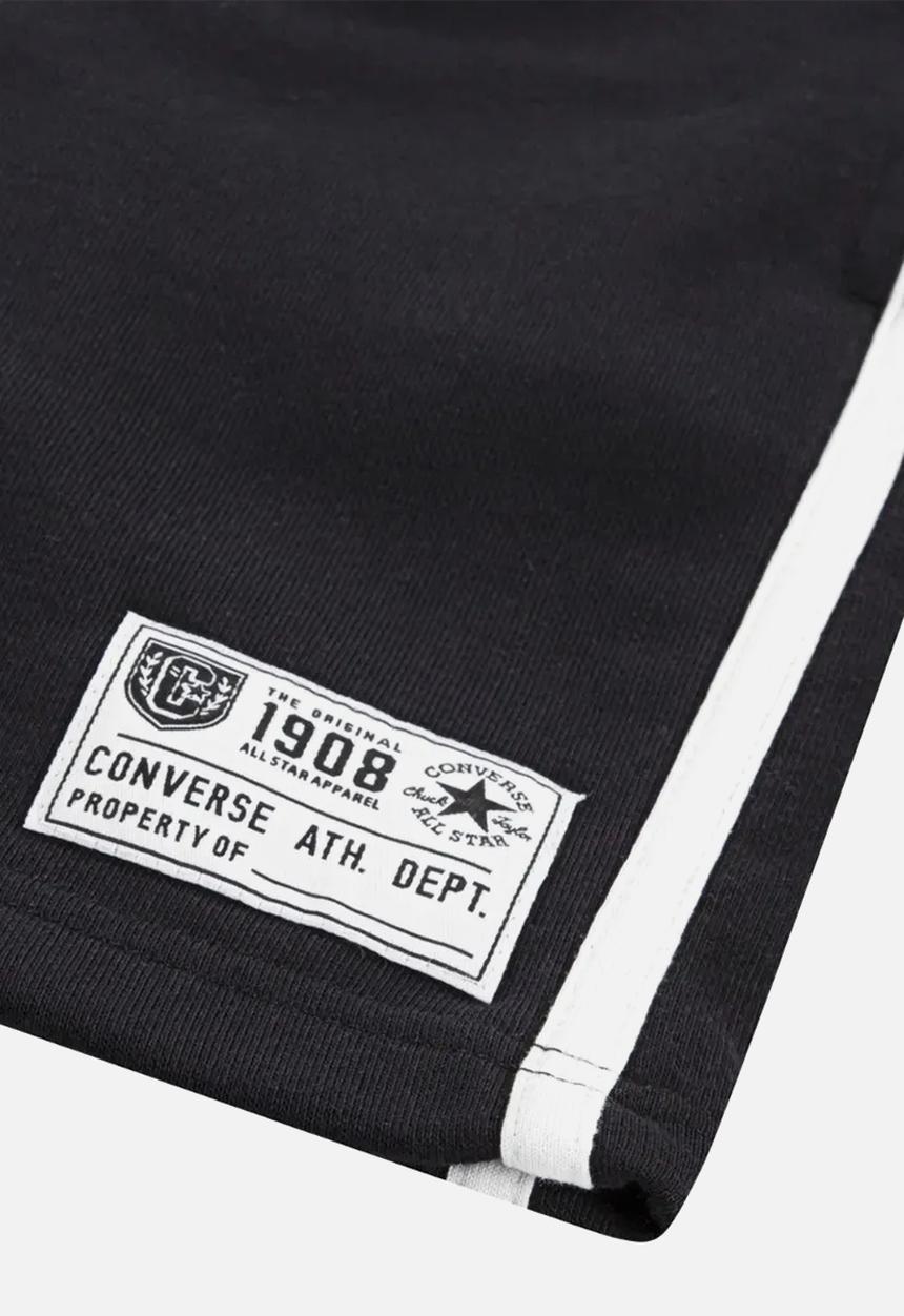 Converse - Converse retro side stripe shorts - black