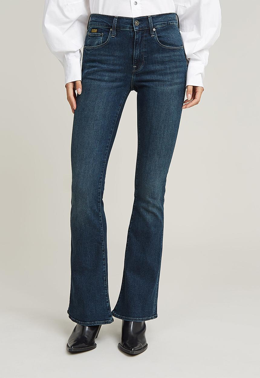 G-STAR - 3302 Flare Jeans  Wmn - Worn In Icy Blue