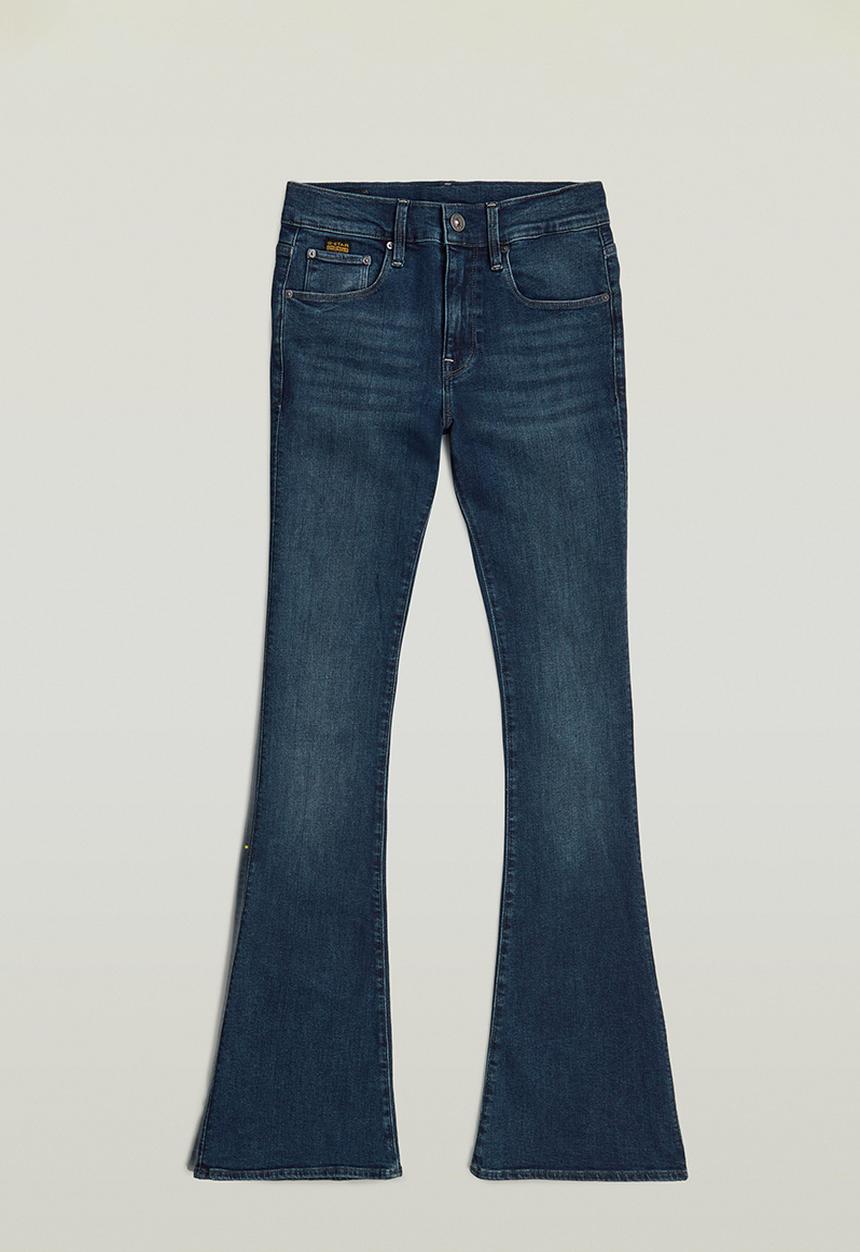 G-STAR - 3302 Flare Jeans  Wmn - Worn In Icy Blue