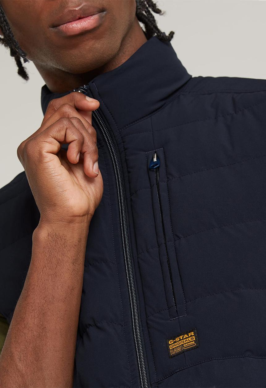 G-STAR - Foundation liner vest - blue