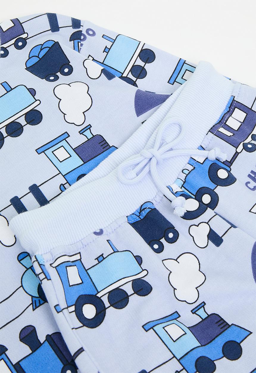 Pop Candy - Printed sweat set - blue 