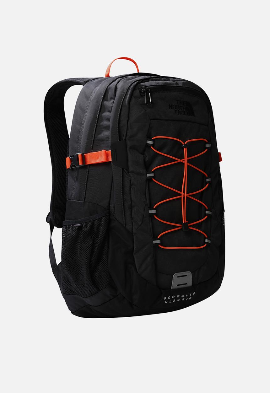 The North Face - Borealis Classic - Asphalt Grey-Retro Orange-NPF