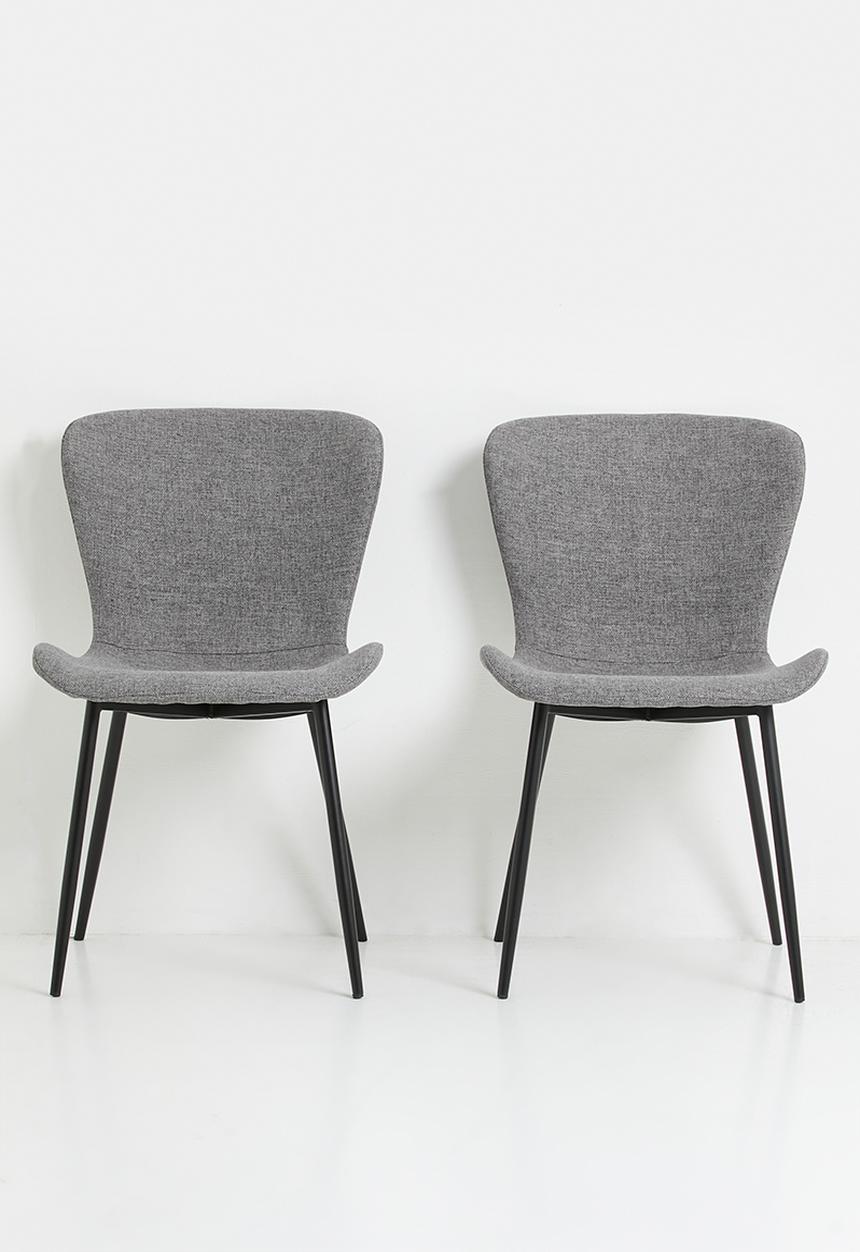 Sixth Floor - Neo dining chair set of 2-grey