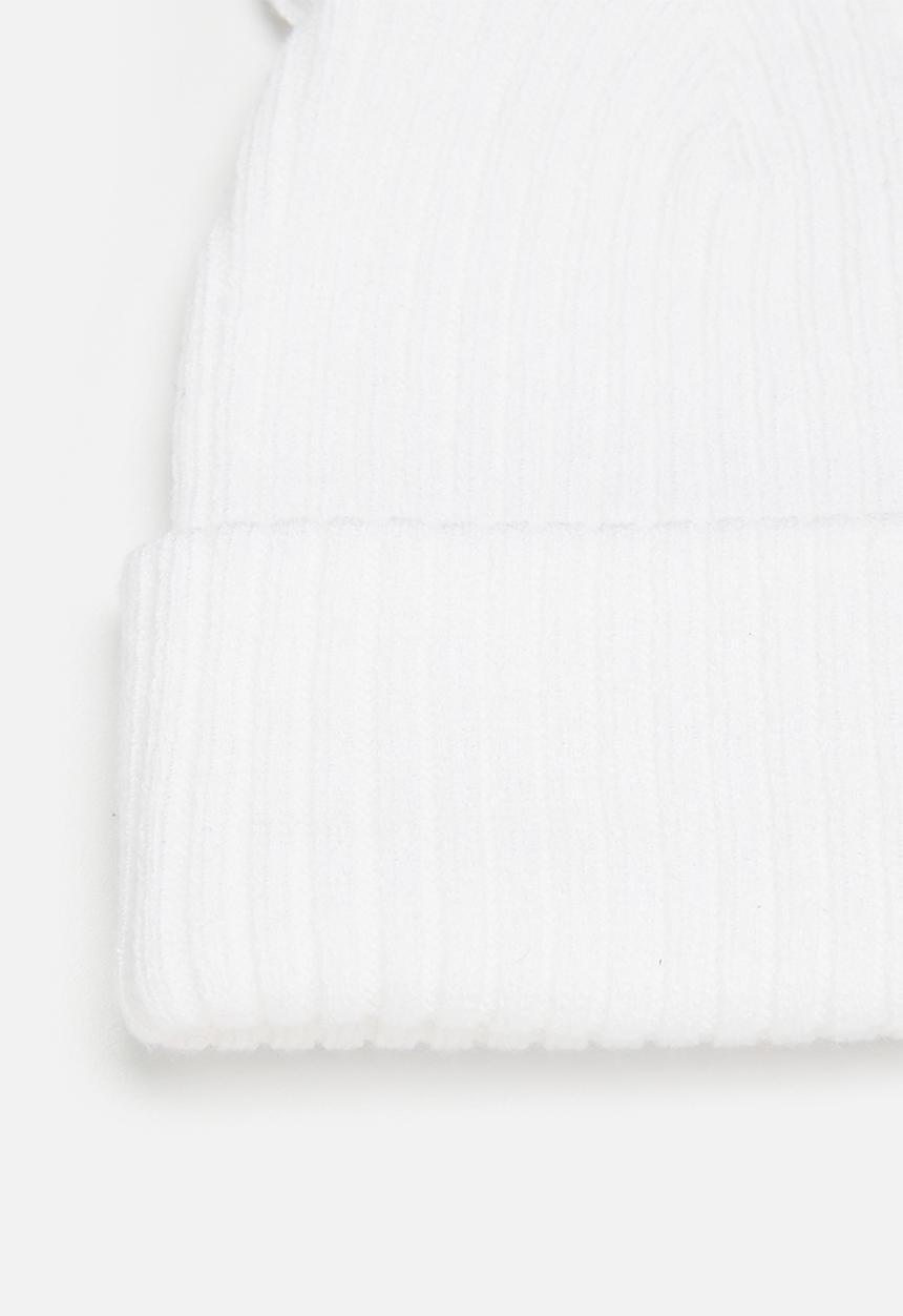Pop Candy - 2 Pack beanie set - ecru & grey