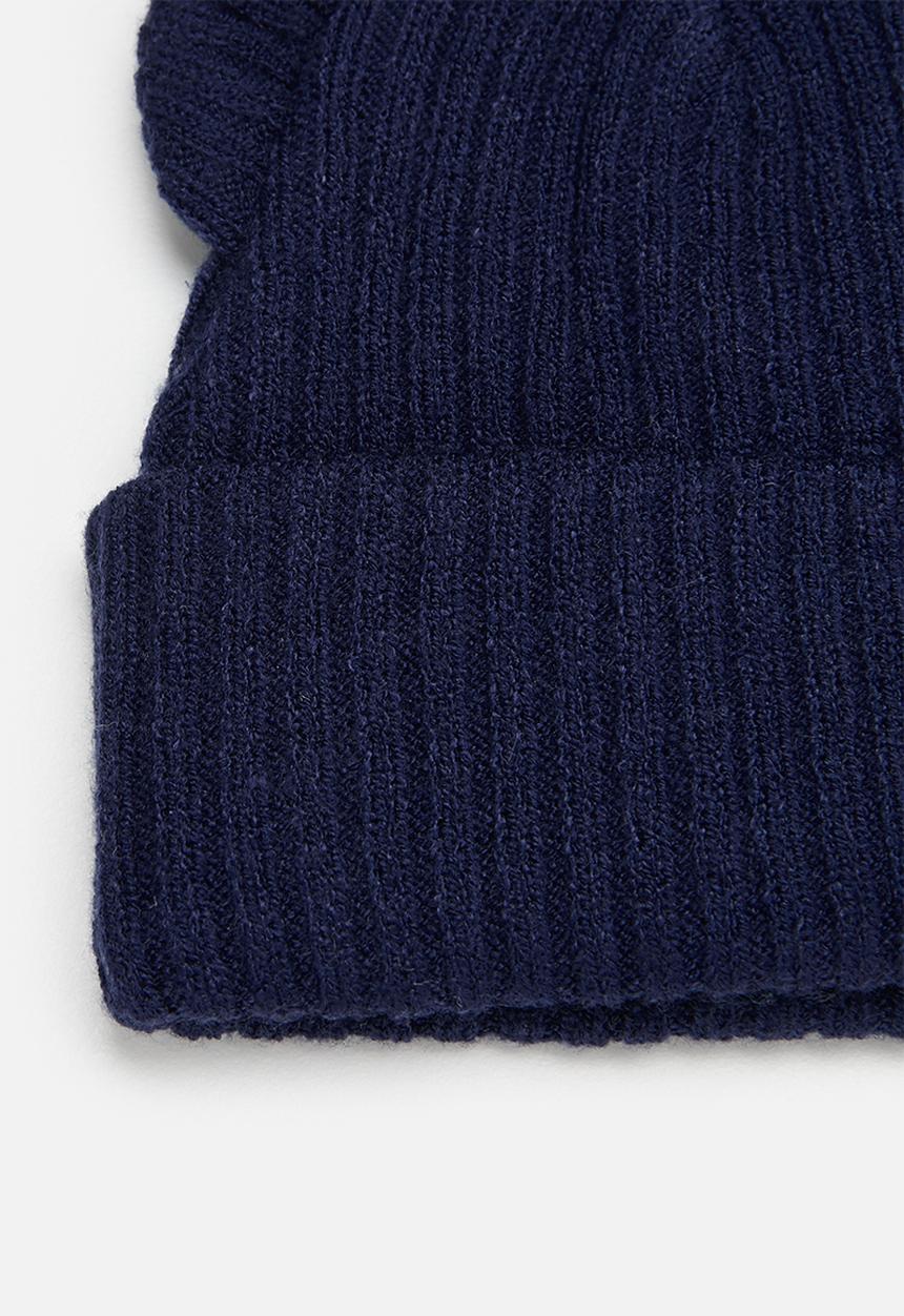 Pop Candy - 2 Pack beanie set - navy & grey