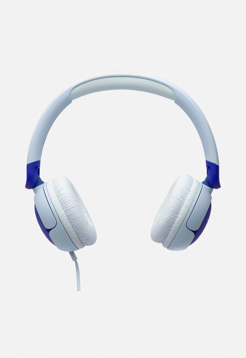 JBL - JR320 Wired On-Ear Kids Headphones - Blue