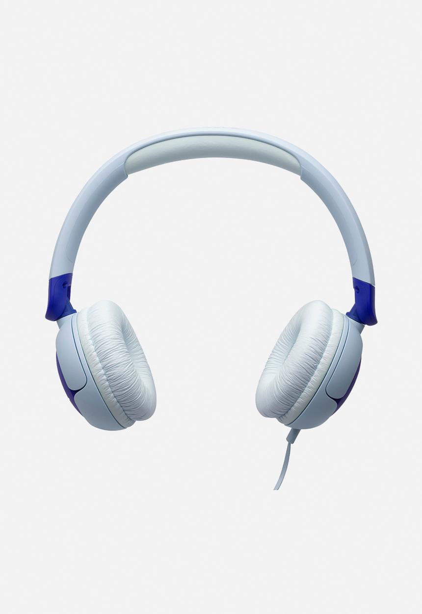 JBL - JR320 Wired On-Ear Kids Headphones - Blue