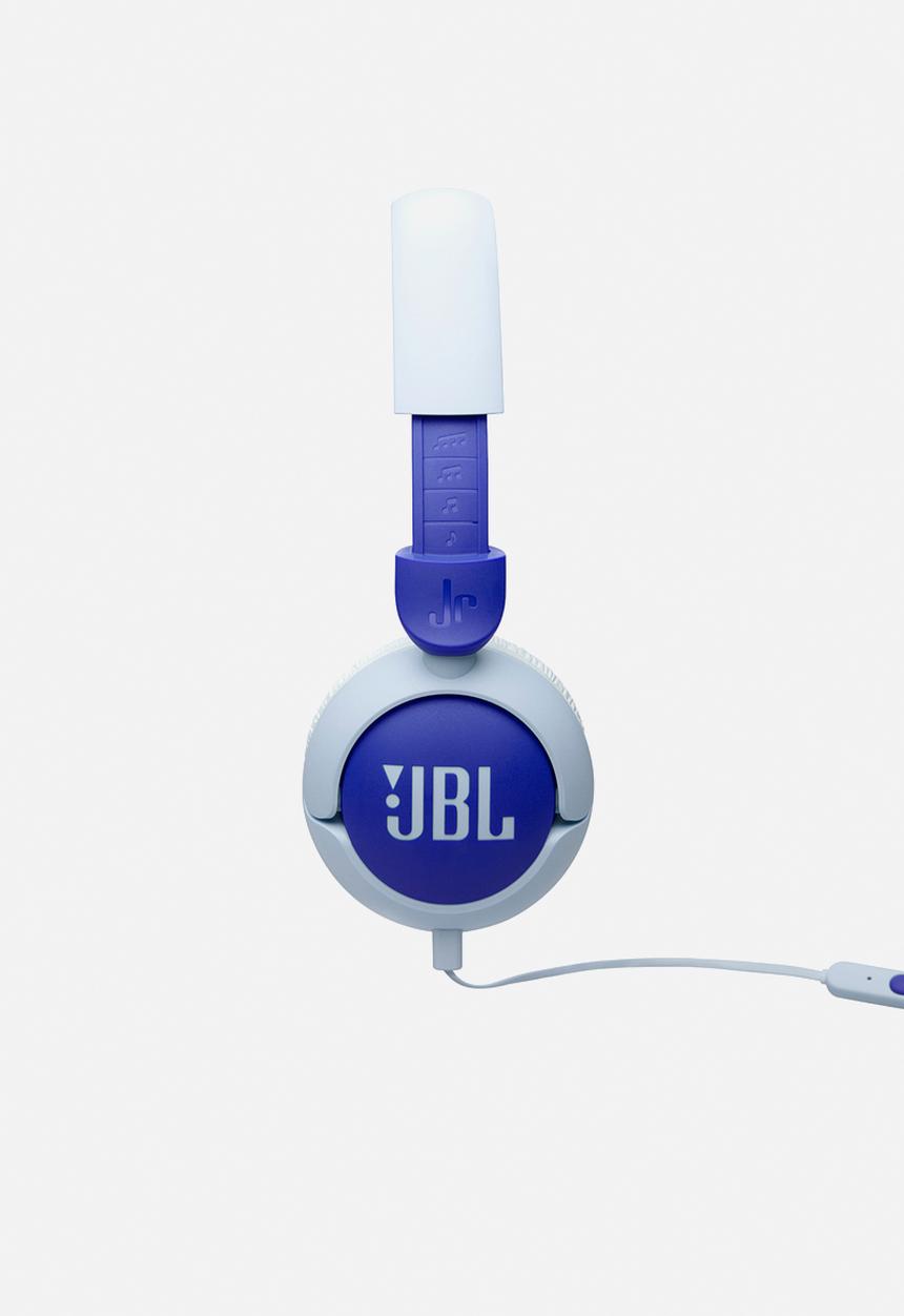 JBL - JR320 Wired On-Ear Kids Headphones - Blue