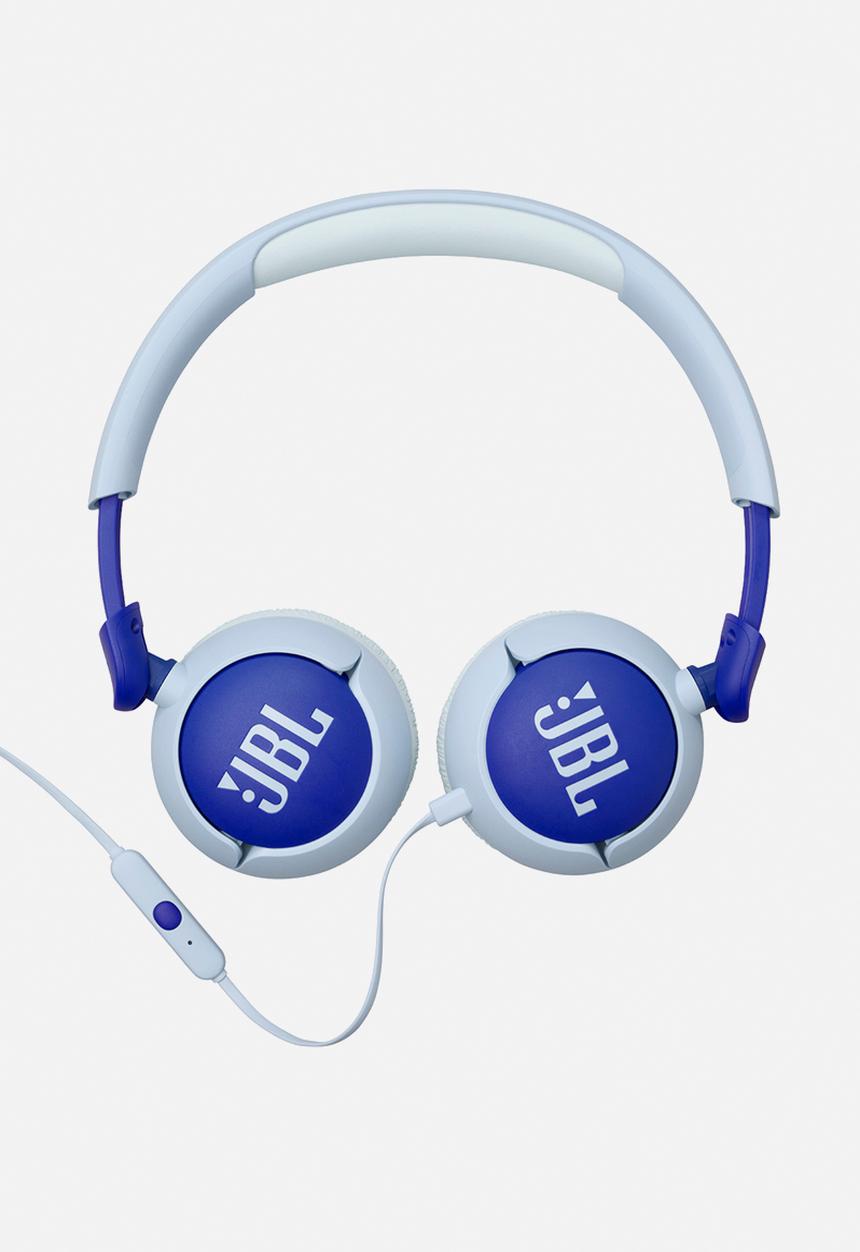 JBL - JR320 Wired On-Ear Kids Headphones - Blue