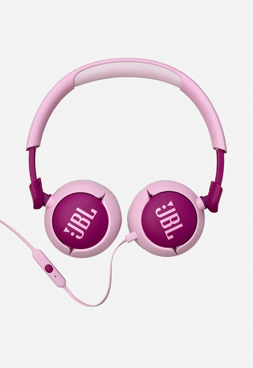 JBL - JR320 Wired On-Ear Kids Headphones - Purple