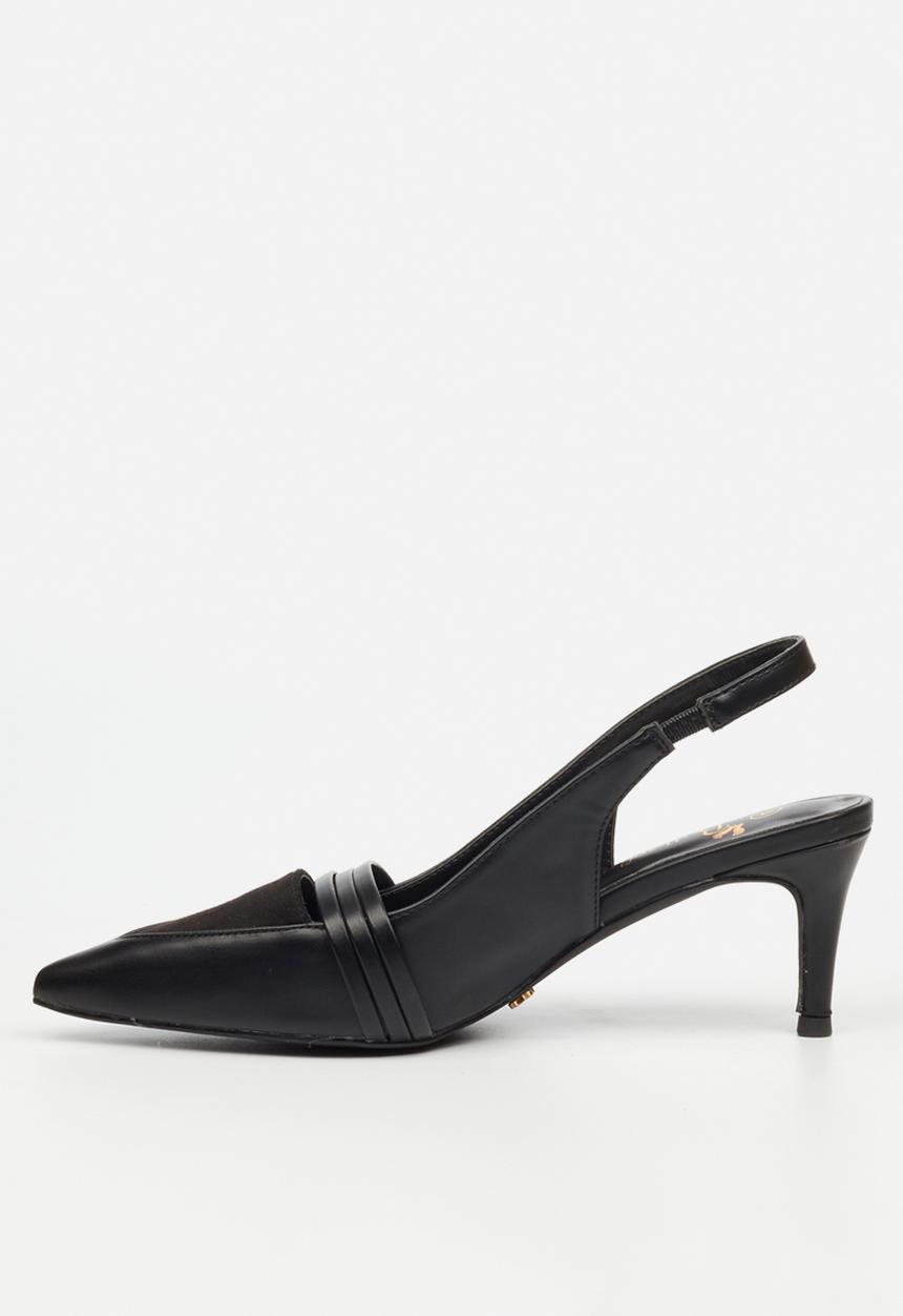 Butterfly Feet - Meagan 2 heel - black