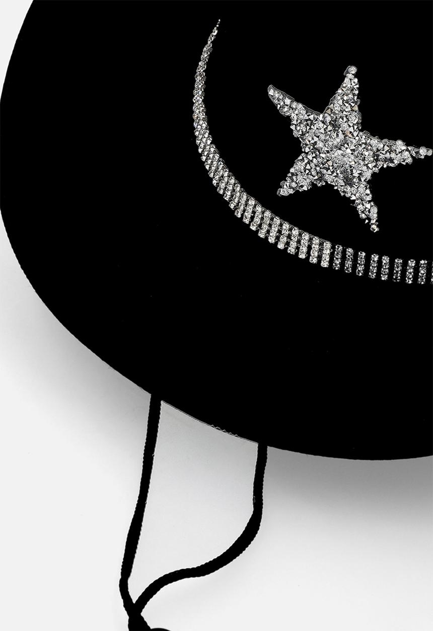 Pop Candy - Cow boy hat - black