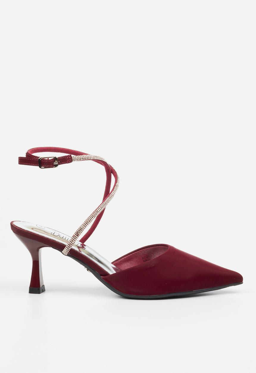 Butterfly Feet - Paige 2 heel - burgundy