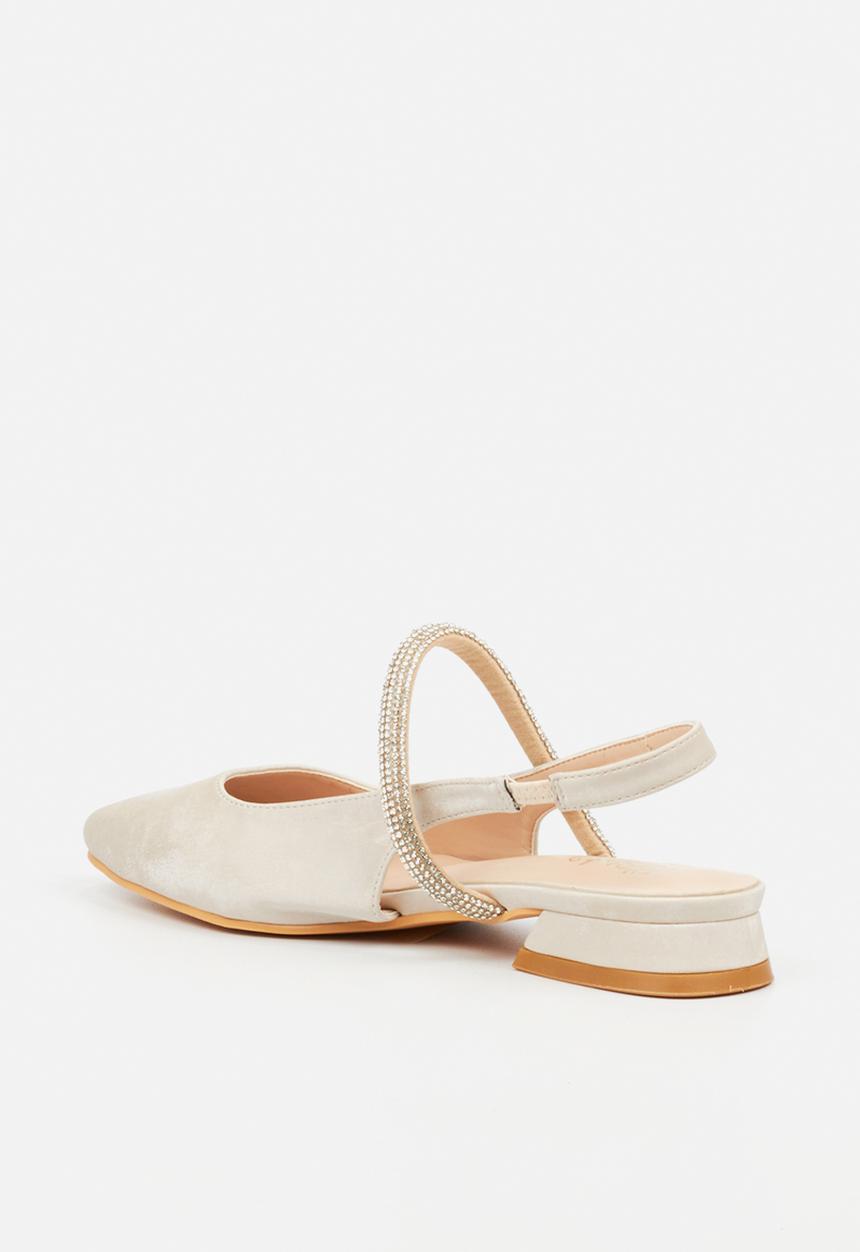 Miss Black - Polie 1 slingback - beige