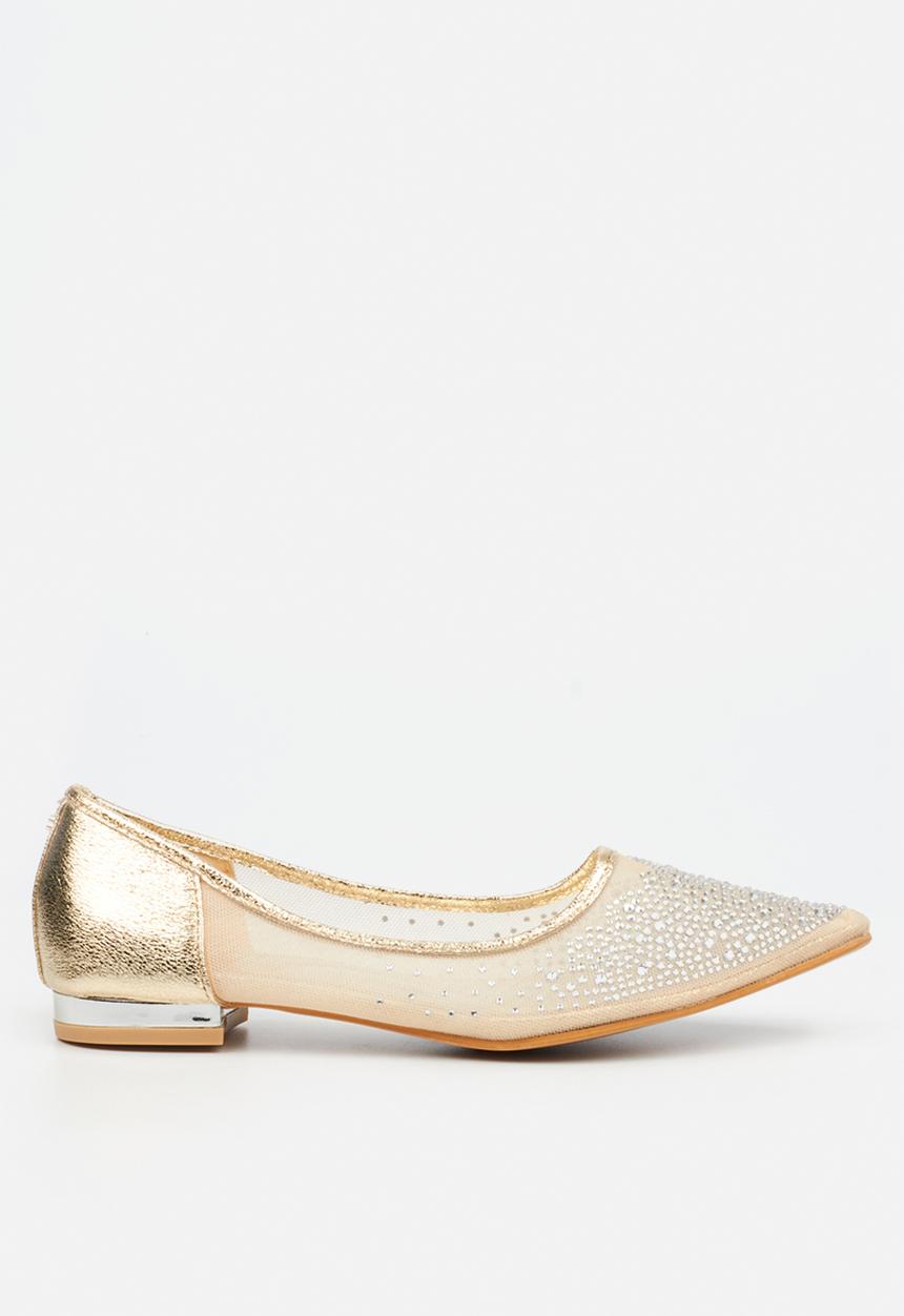 Miss Black - Porter 1 pump - gold