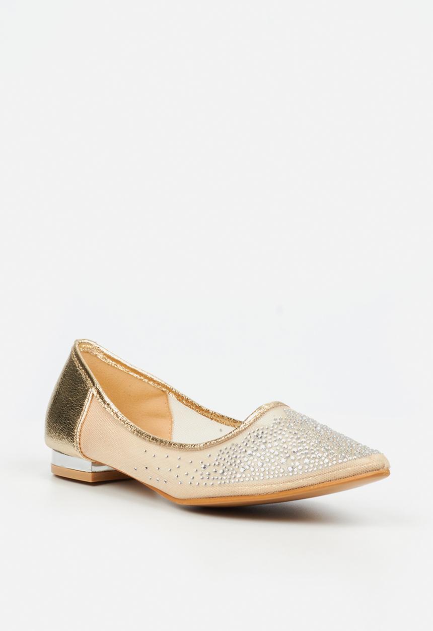 Miss Black - Porter 1 pump - gold
