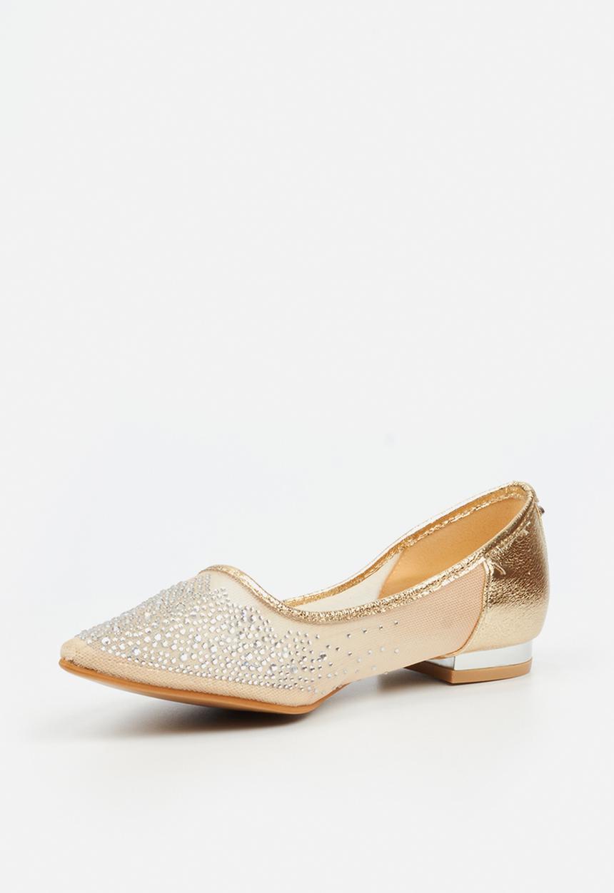 Miss Black - Porter 1 pump - gold