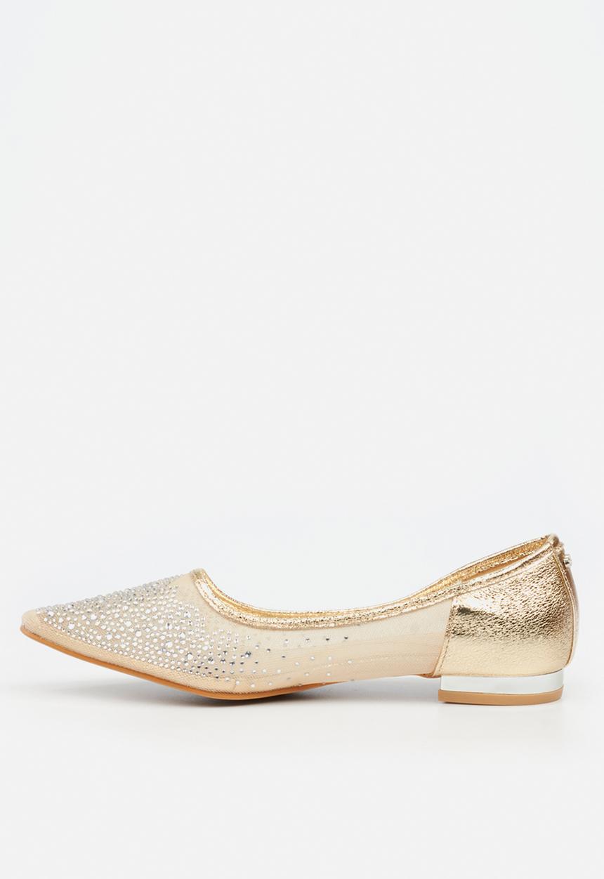 Miss Black - Porter 1 pump - gold