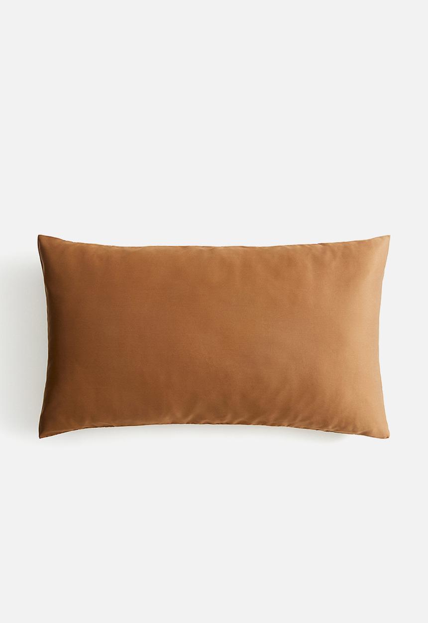 H&M - Satin pillowcase - brown