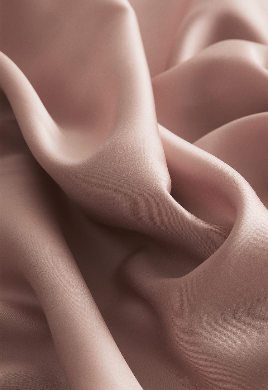 H&M - Satin pillowcase - powder pink