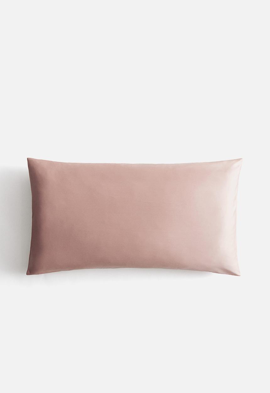 H&M - Satin pillowcase - powder pink