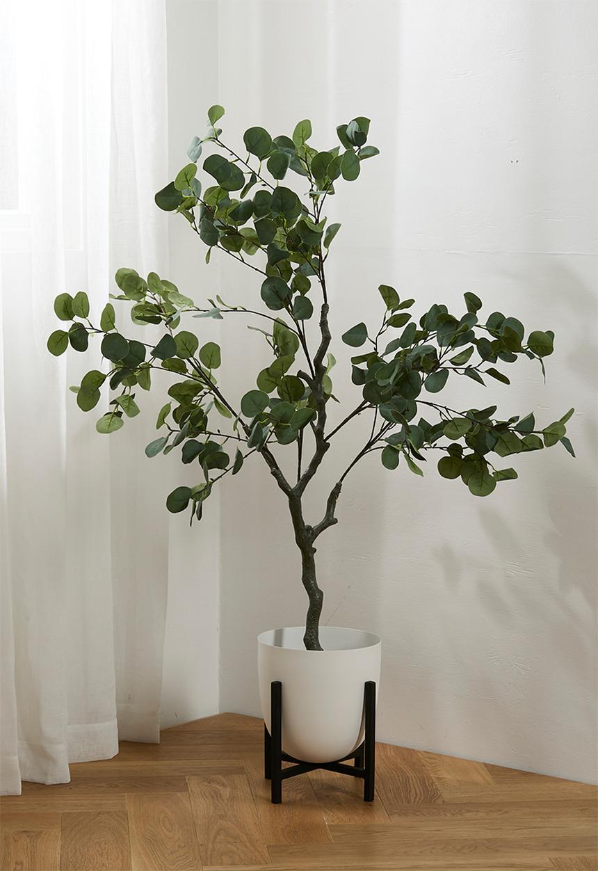 Sixth Floor - Standing Planter - White & Black