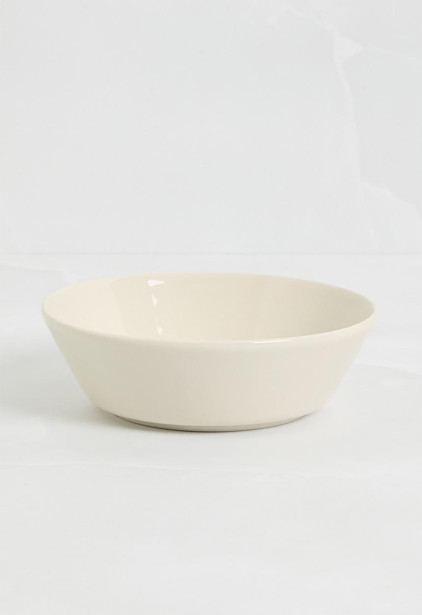 H&M - Clive bowl stoneware - white
