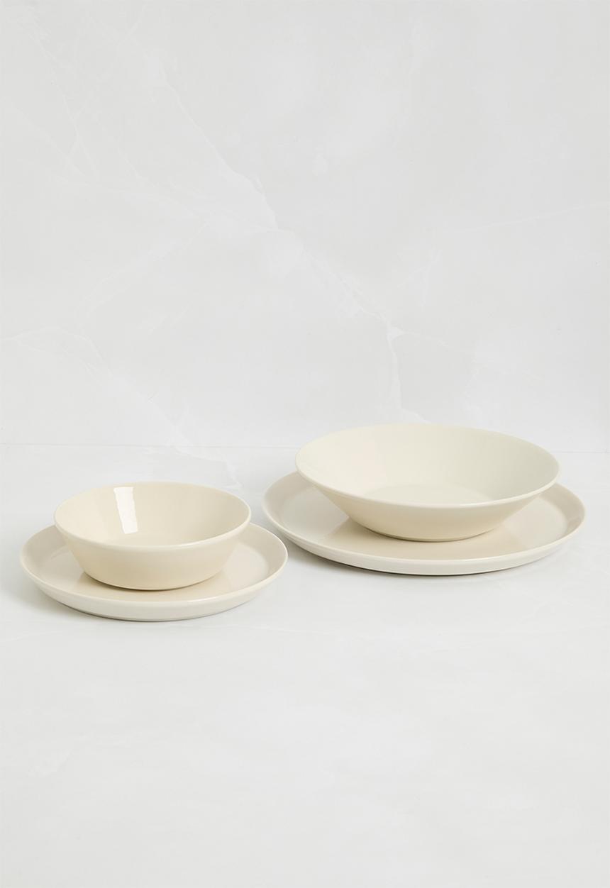 H&M - Clive bowl stoneware - white