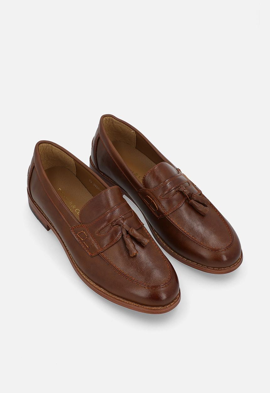 PC - Crouch tassel loafer  - tan