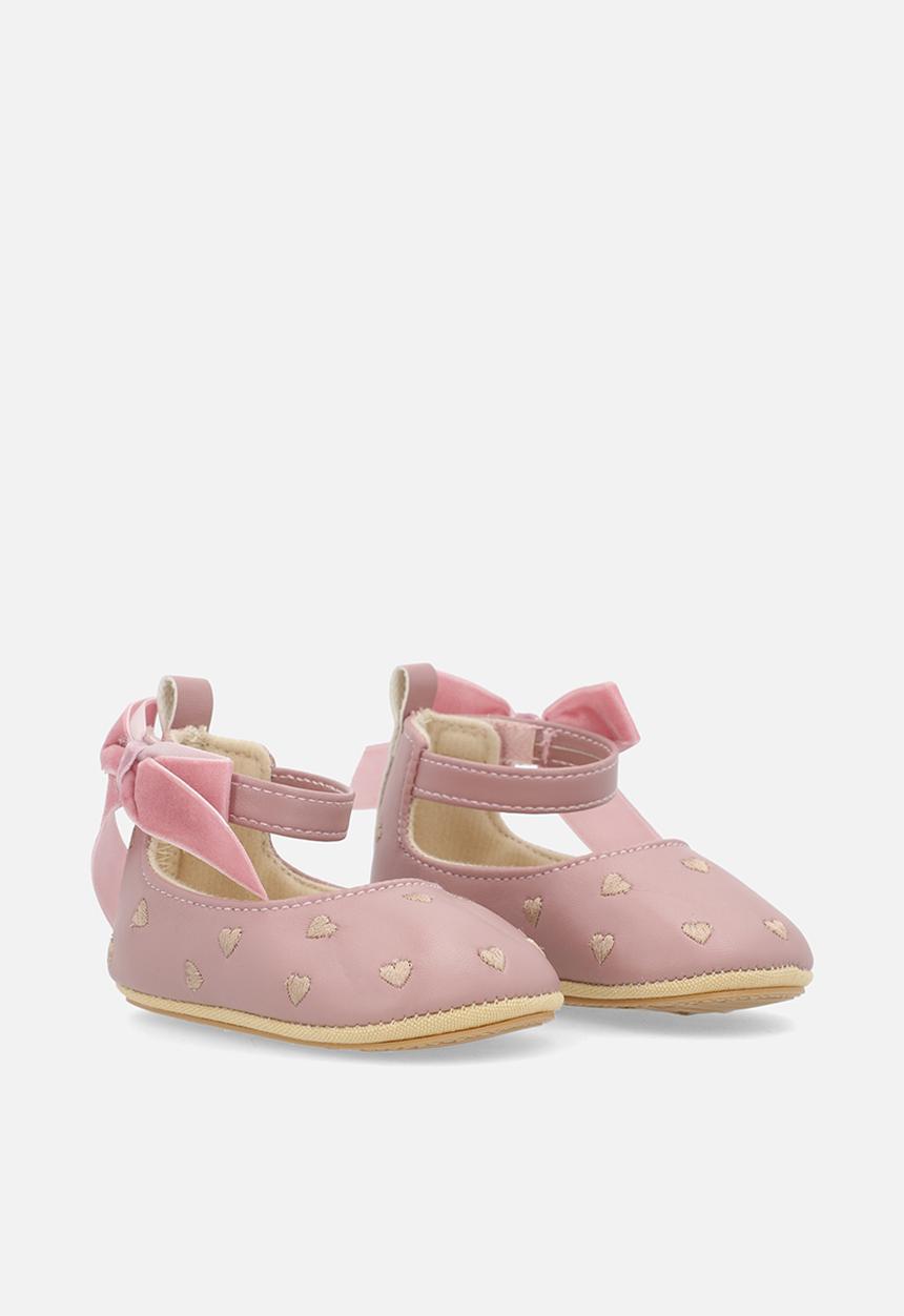 Pop Candy - Bow décor ballet pump - pink