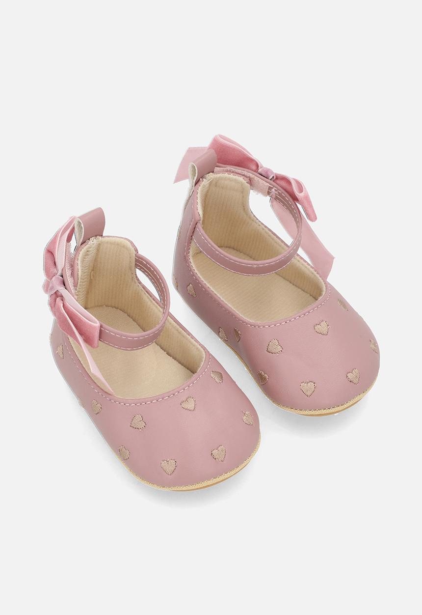 Pop Candy - Bow décor ballet pump - pink