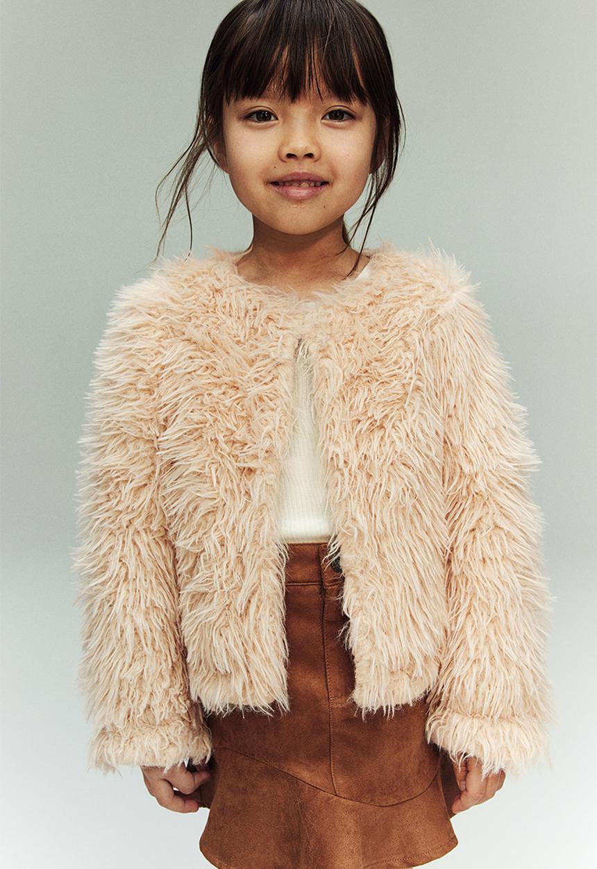 H&M - Fluffy cardigan - beige