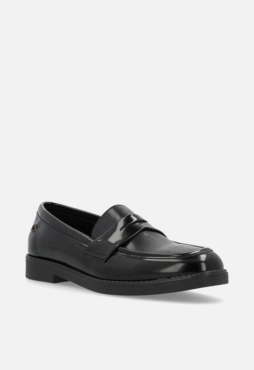PC - Crouch penny loafer  - black