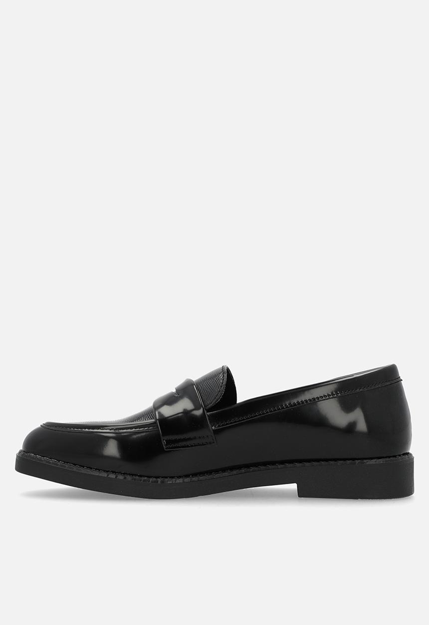 PC - Crouch penny loafer  - black