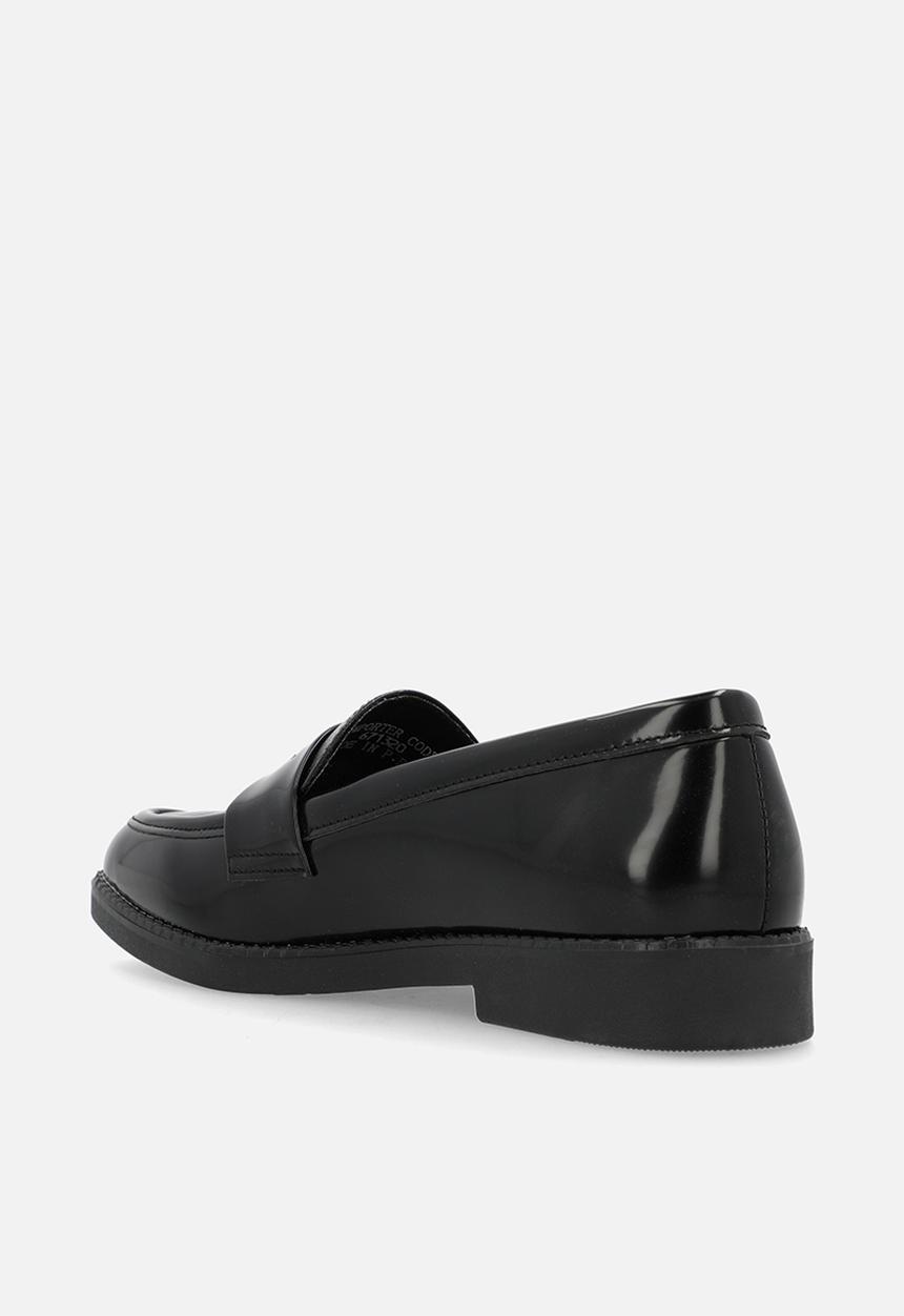 PC - Crouch penny loafer  - black